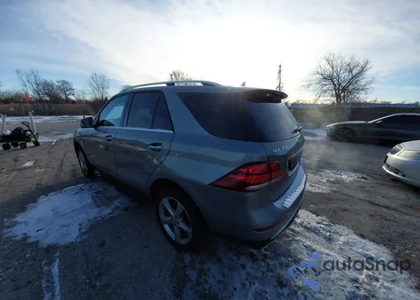 2016 Mercedes-Benz Gle 350 4Matic from USA, damaged, VIN 4JGDA5HB7GA723460